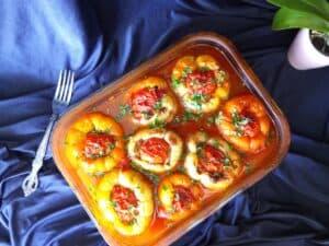Ardei umpluți la cuptor7 (1)
