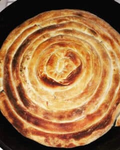 Çarșaf böreği ( kol böreği) -Plăcintă turcească cu brânză4 (1)