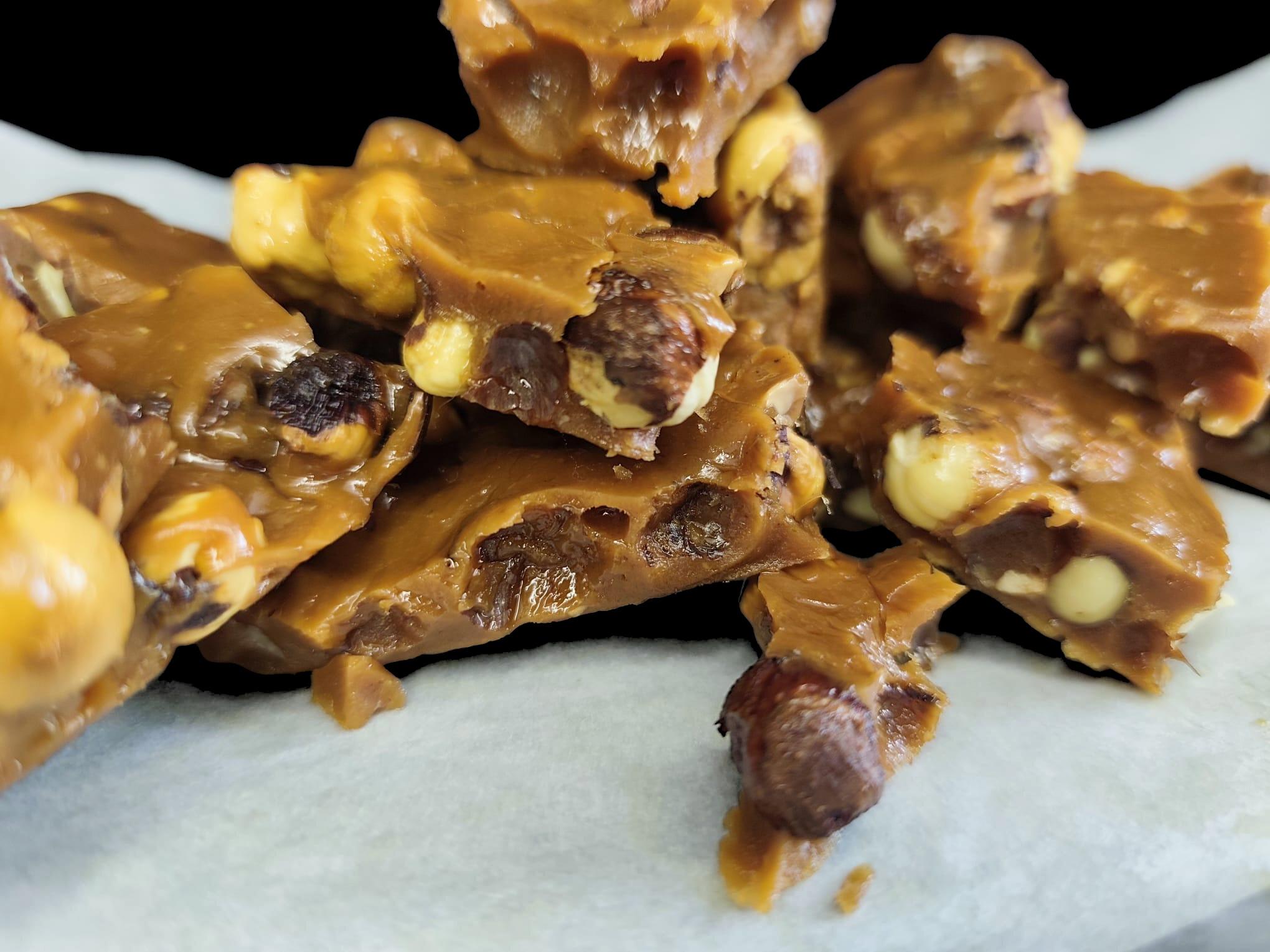Hazelnut Butter Toffee